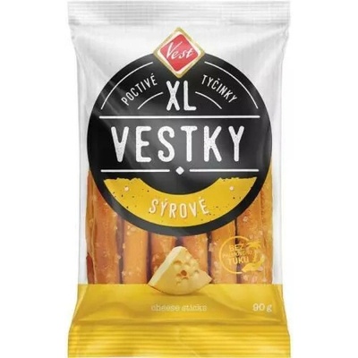 Vestky xl tyčinky sýrové 90 g