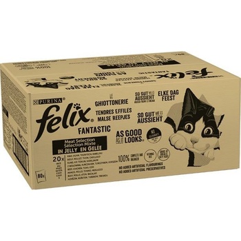 Felix Fantastic mas.výběr v želé 80 x 85 g
