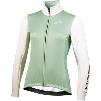 Nalini Дамско ветрозащитно яке за колоездене Nalini Women's Race Warm Jacket Cycling jacket - Sage / Pristine (151-0809-0213)