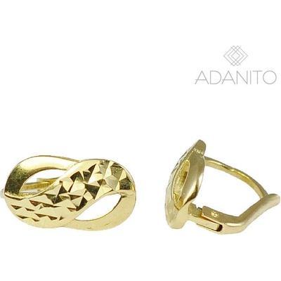 ADANITO BRN1012G zlaté náušnice