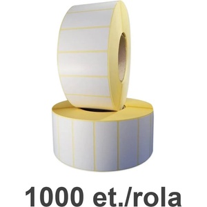 ZINTA Самозалепващи TH етикети ZINTA 70x35 mm, 1000 ет. /ролка (70X35X1000-TH)