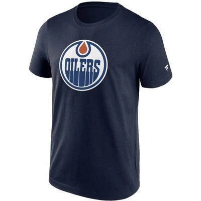 Fanatics tričko Nhl Primary Logo Graphic Edmonton Oilers tmavo modré