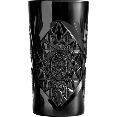Libbey Hobstar dlouhá sklenice na nealko a koktejly černá 470 ml