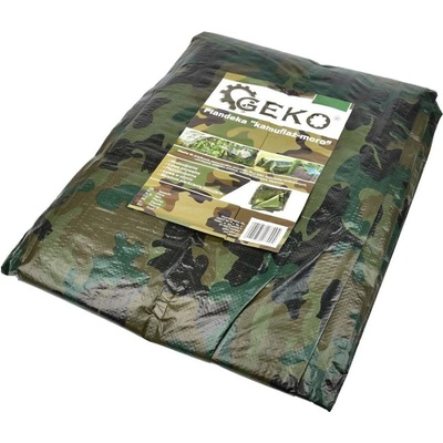 Geko Plachta v kamuflážovém vzoru „moro" 5,49 x 10 m 100 g/m²