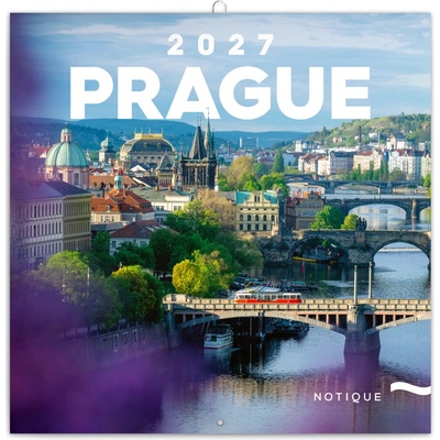 NOTIQUE Poznámkový Praha 30 x 30 cm 2027