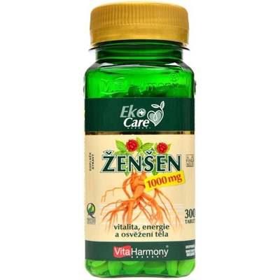 VitaHarmony Ženšen 1000 mg 300 tablet