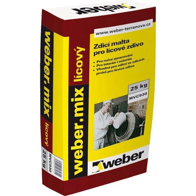 Weber webermix lícový na lícové zdivo 25 kg - MC 930 25