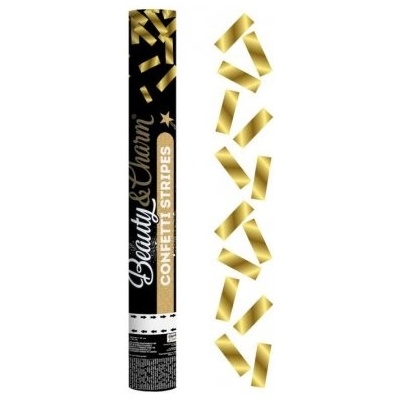 GoDan Konfety vystřelovací zlaté pásky 40 cm – Zboží Mobilmania