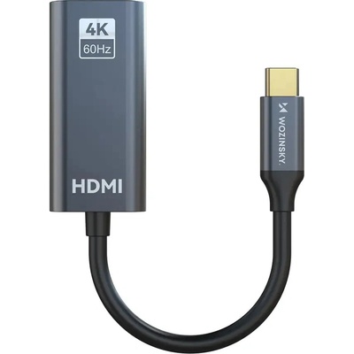 Wozinsky WACH-01 USB-C - HDMI 4K 60Hz адаптер - черен (WACH-01)