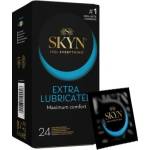 SKYN 24 бр. Нелатексови презервативи Skyn Extra Lube - kondomi
