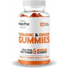 WARRIOR Turmeric & Ginger Gummies KURKUMA A ZÁZVOR 60 kapslí