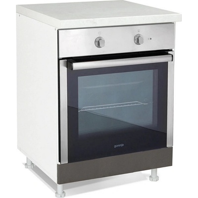 Matis Кухненски шкаф долен за вградена фурна in d60 r сив