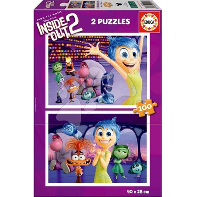 Educa Disney Inside Out 2x100 dielov