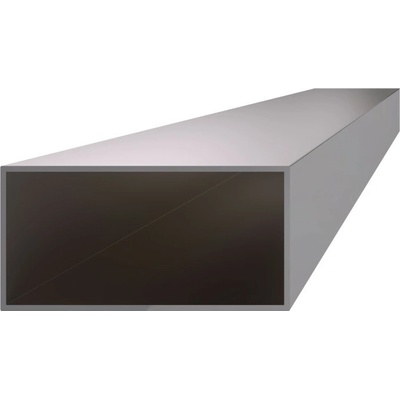 Profil 100 x 50 x 2 x 6000 mm, brúsená nerez AISI 304