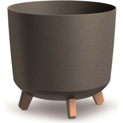 Prosperplast Kvetináč Gracia Tubus ECO WOOD 29,8 cm ECO WOOD kávový