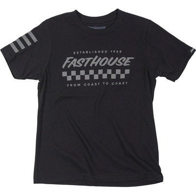Fasthouse Youth Faction Tee Black