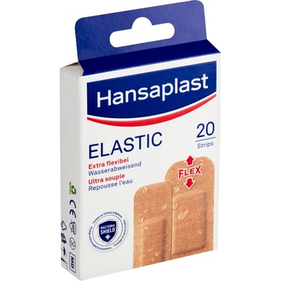 Hansaplast Elastic Pružné a vodu odpuzující náplasti 20 ks