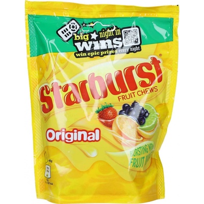 Starburst Original Pouch žvýkací bonbonky s příchutí ovoce 138 g