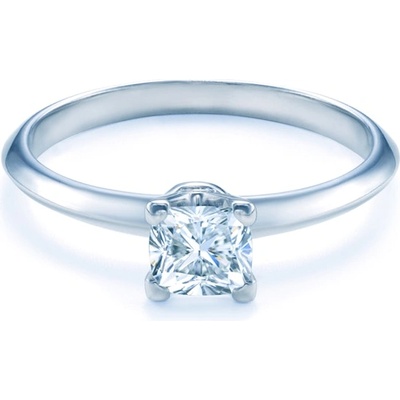 SAVICKI Годежен пръстен Savicki: бяло злато, мойсанит