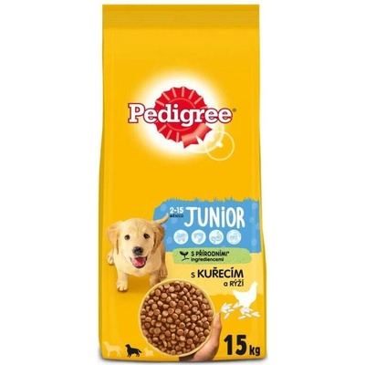 Pedigree Junior s hydinou so zeleninou 12 kg