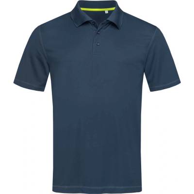 Stedman mesh polo st8450 / Мъжка спортна поло тениска - марина синьо s (st8450mabs)