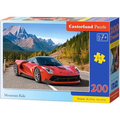 Castorland Horská jízda 200 dielov