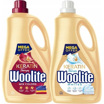 Woolite Univerzální prací gel mix 2 x 3,6 l