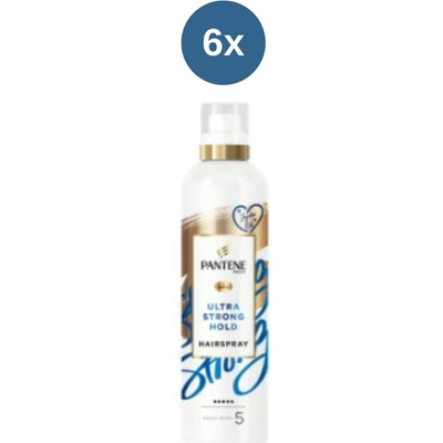 Pantene lak 6x250ml Ultra Strong
