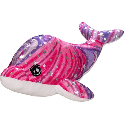 Mikro Trading Delfín plyšový třpytivý 30 cm