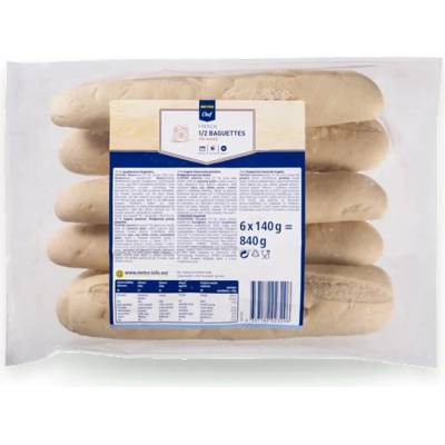 Metro Chef Bagety světlé 6 x 140 g – Hledejceny.cz