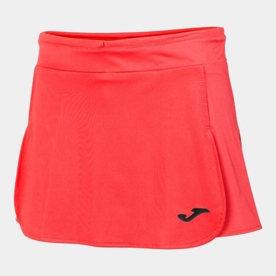 Joma tenisová sukně Open II korálová fluo