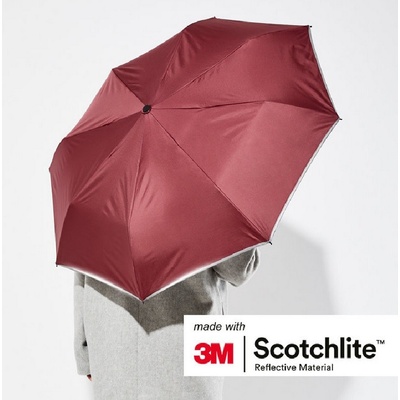 Scotchlite 3M deštník reflexní červený