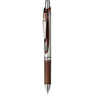 Pentel EnerGel BL77-EX 0, 7 мм кафява гел химикалка с ролка (BL77-EX)