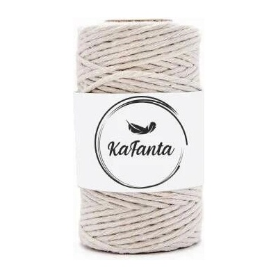 Macrame priadza KaFanta 2mm/60m - natural