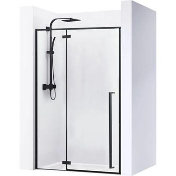 Image 1 of Rea Въртяща врата за душ кабина Rea FARGO BLACK MAT 110 (REA-K6325)