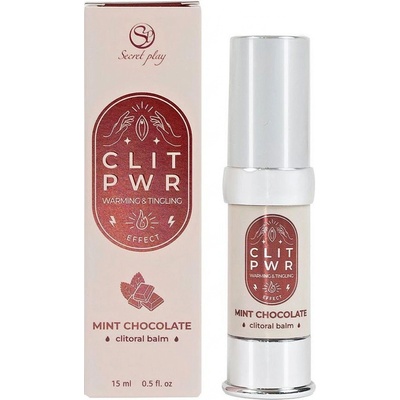 Secret Play Clit PWR Warming & Tingling Clitoral Balm Chocolate 15 ml