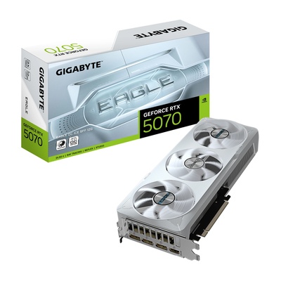 GIGABYTE GeForce RTX 5070 EAGLE OC ICE SFF 12GB GDDR7 192bit (GV-N5070EAGLEOC ICE-12GD)