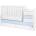 Lorelli Легло Lorelli - Maxi Plus, 3Box, 70 x 160 cm, Бяло/Baby Blue (10150580039P)