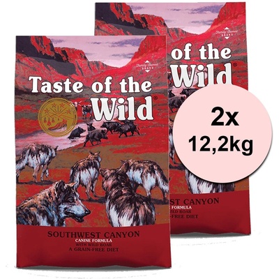 Taste of the Wild Southwest Canyon 2x12 kg