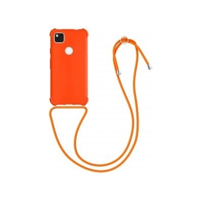 Púzdro kwmobile Google Pixel 4a oranžové