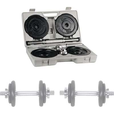 inSPORTline Комплект дъмбели 2 x 10 kg (565)