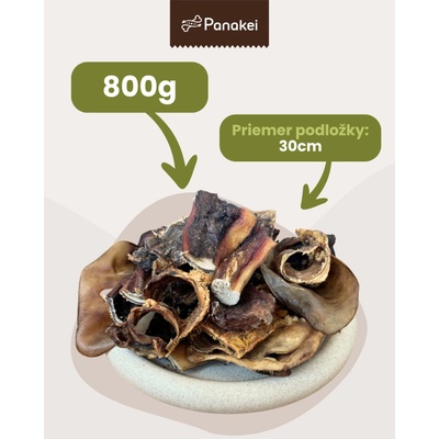 Panakei Pamlsky pre psov MIX hovädzie + bračové pamlsky 800 g