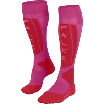 Falke SK5 Expert Women Skiing Knee-high Socks lipstick pink