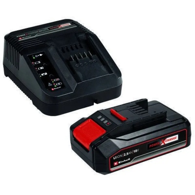 Einhell АКУМУЛАТОРНА БАТЕРИЯ И ЗАРЯДНО УСТРОЙСТВО 18 v 2.5 ah einhell power x-change (4006825646962)