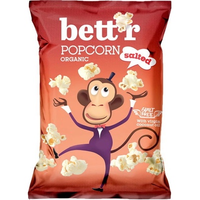 BETT'R Popcorn s mořskou solí 60 g