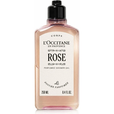 L'Occitane Rose Perfumed Shower Gel sprchový gel 250 ml pro ženy