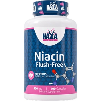 Haya Labs Niacinamide / Vitamin B-3 Flush Free 500 mg [100 капсули]