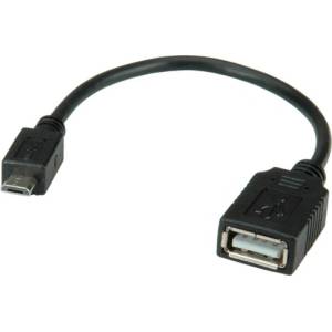 Valueline Кабел usb 2.0 otg кабел, 0, 15 м 11.99. 8311-100 (11.99.8311-100)