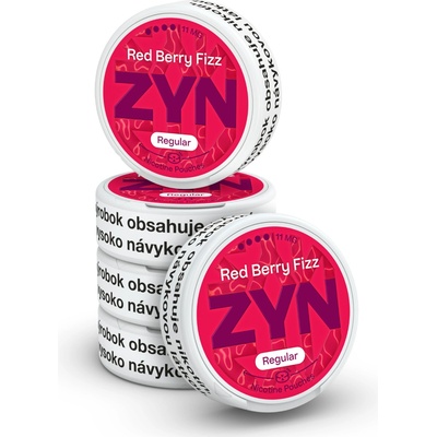 ZYN red berryfizz 11 mg 5 ks 20 vrecúšok