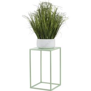 HowHomely Стойка за цветя 40x24 см светлозелен (DD0495)
